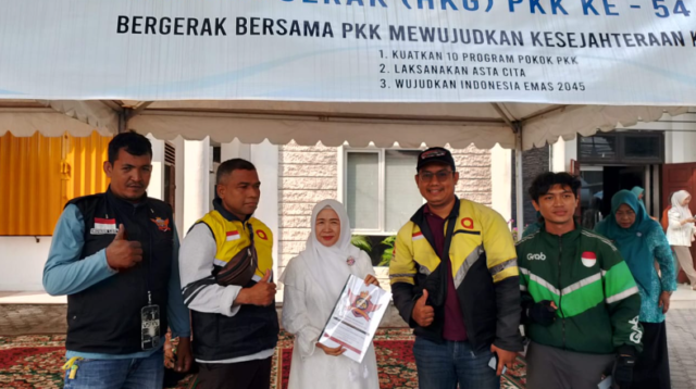 Rabu Berkah TP PKK Jambi Bersama Bapenda Hadirkan Sarapan dan Informasi Layanan Samsat
