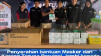 Karang Taruna Provinsi Jambi Salurkan Bantuan Masker kepada GEMAKOJA, Wujud Nyata Kepedulian di Tengah Kabut Asap Karhutla