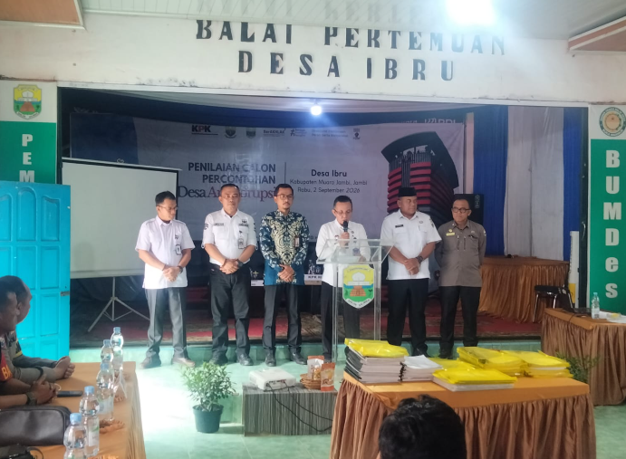 Gubernur: Pemprov Jambi Dukung Penguatan Desa Antikorupsi, Desa Ibru Jadi Calon Percontohan