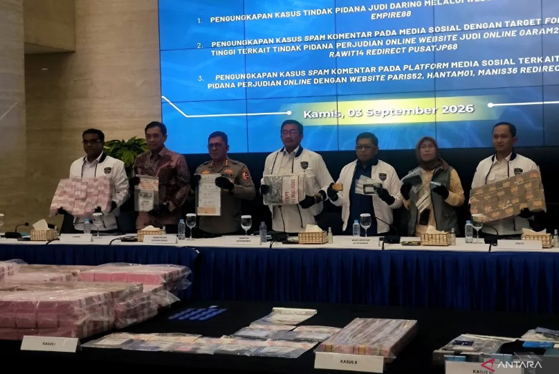 2026, Perputaran Dana Judi Daring Turun