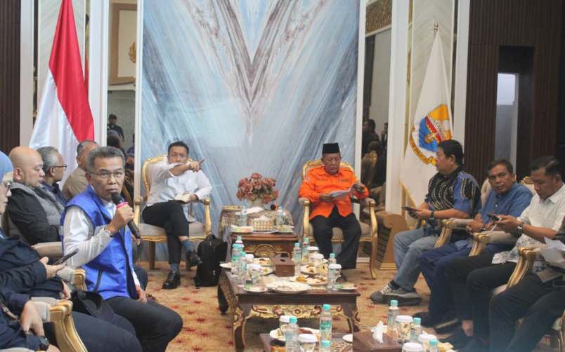 Rakor Bersama Wamen LH, Wagub Sani: Kendalikan Karhutla Harus Libatkan Semua Pihak