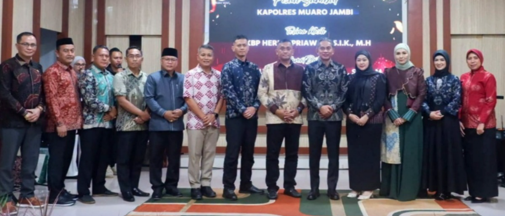 Ketua DPRD Muaro Jambi Hadiri Pisah Sambut Kapolres, Tekankan Sinergi Jaga Kamtibmas