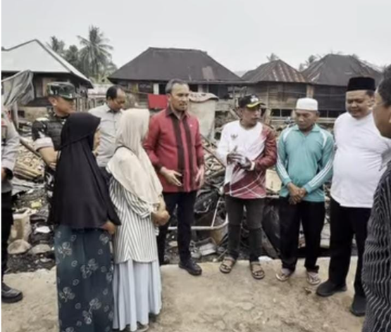 Edi Purwanto Turun ke Lokasi Kebakaran, Upayakan Rumah Khusus Untuk Warga Bungo