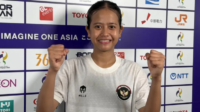 Sumaya Atlet Teqball Indonesia Lolos ke Final Asian Games Sumaya Atlet Teqball Indonesia Lolos ke Final Asian Games
