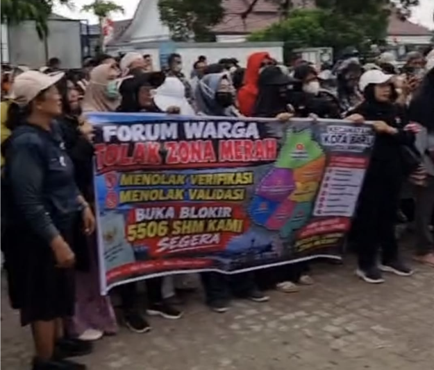 Argumen Warga Tak Terbantah, ATR BPN Provinsi Jambi Nyatakan Blokir Karena Tanah Beririsan dengan Tanah Pertamina
