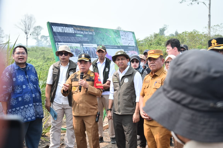 Dampingi Menhut Raja Juli, Al Haris Tinjau Konservasi Gajah dan Hutan Desa di Jambi