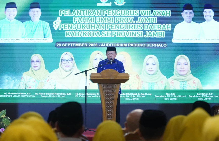 Gubernur Al Haris Dorong Fahmi Ummi Perkuat Pemberdayaan Perempuan dan Ketahanan Keluarga di Jambi