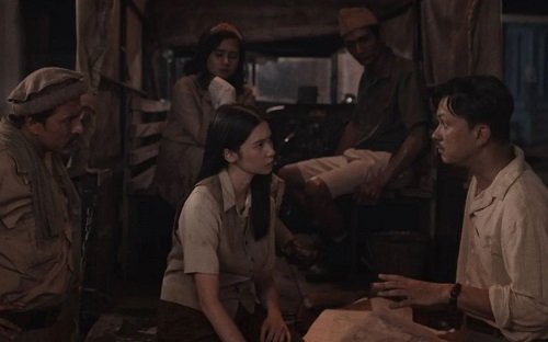 tissa biani unggah first look film merah sebelum fajar karya garin nugroho