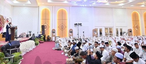 wujudkan visi kota jambi bahagia, wali kota maulana kukuhkan majelis bahagia bersholawat