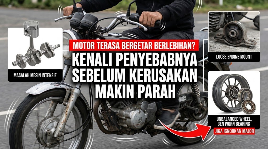 Kenali Penyebab Motor Bergetar