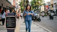 Smartwatch yang membantu aktivitas sehari hari