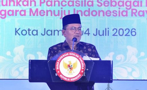 bpip gelar sosialisasi pancasila untuk guru jambi, wali kota maulana tekankan pentingnya karakter bangsa