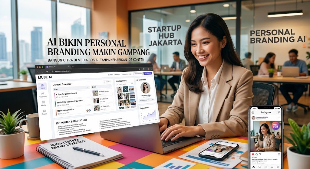 AI Bikin Personal Branding Makin Gampang, Bangun Citra di Media Sosial Tanpa Kehabisan Ide Konten