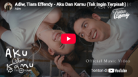 lagu aku dan kamu adiw ft tiara effendy.