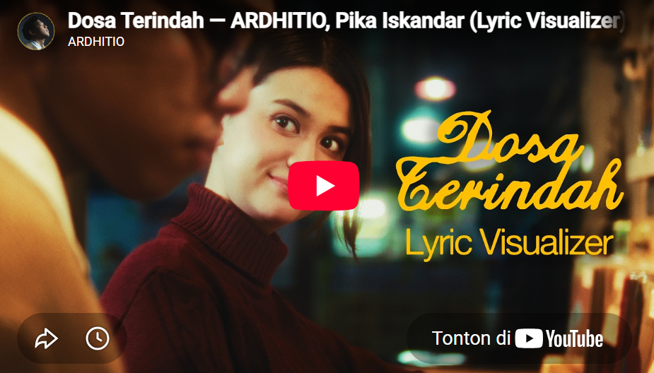 lagu dosa terindah ardhitio ft pika iskandar