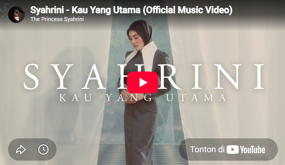 lagu kau yang utama syahrini.