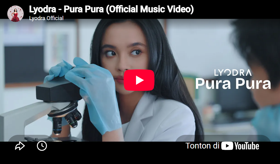 lagu pura pura lyodra.