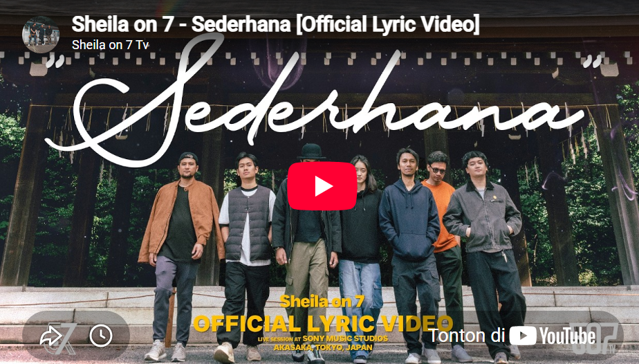 lagu sederhana sheila on 7.