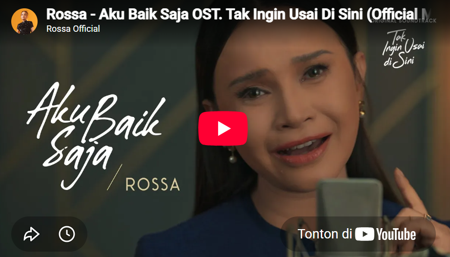 lagu tak ingin usai di sini rossa.