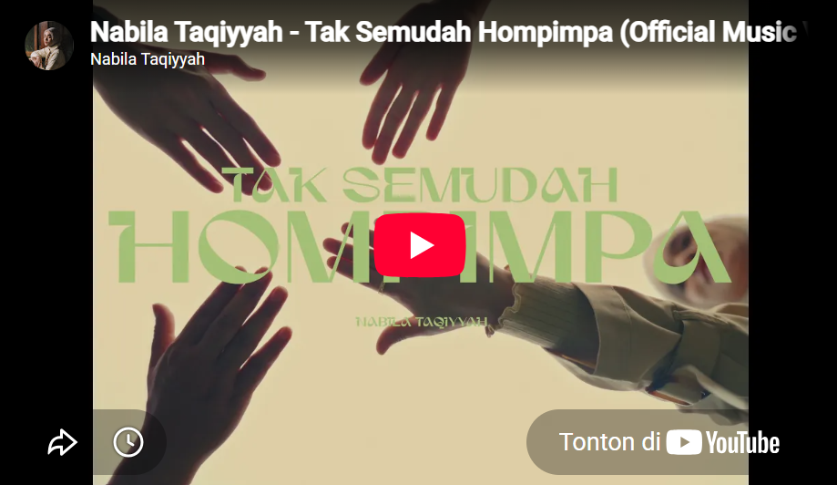 lagu tak semudah hompimpa nabila taqiyyah.
