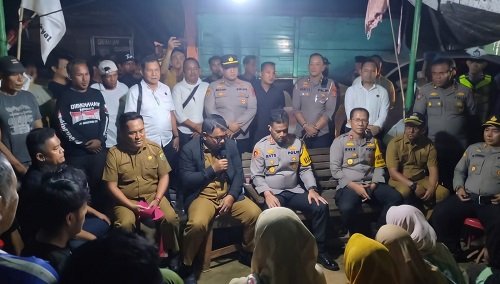 pemerintah kabupaten muara jambi putuskan penutupan aktivitas cv di desa penyengat olak