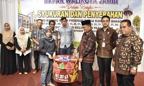 percepat pembangunan berbasis rt, pemkot jambi gulirkan program kampung bahagia tahap ii