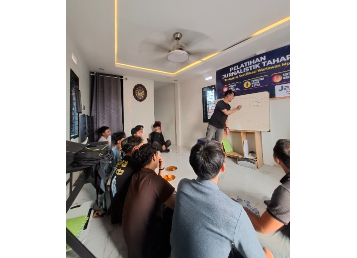 Peserta Pelatihan Jurnalistik Tahap I Antusias