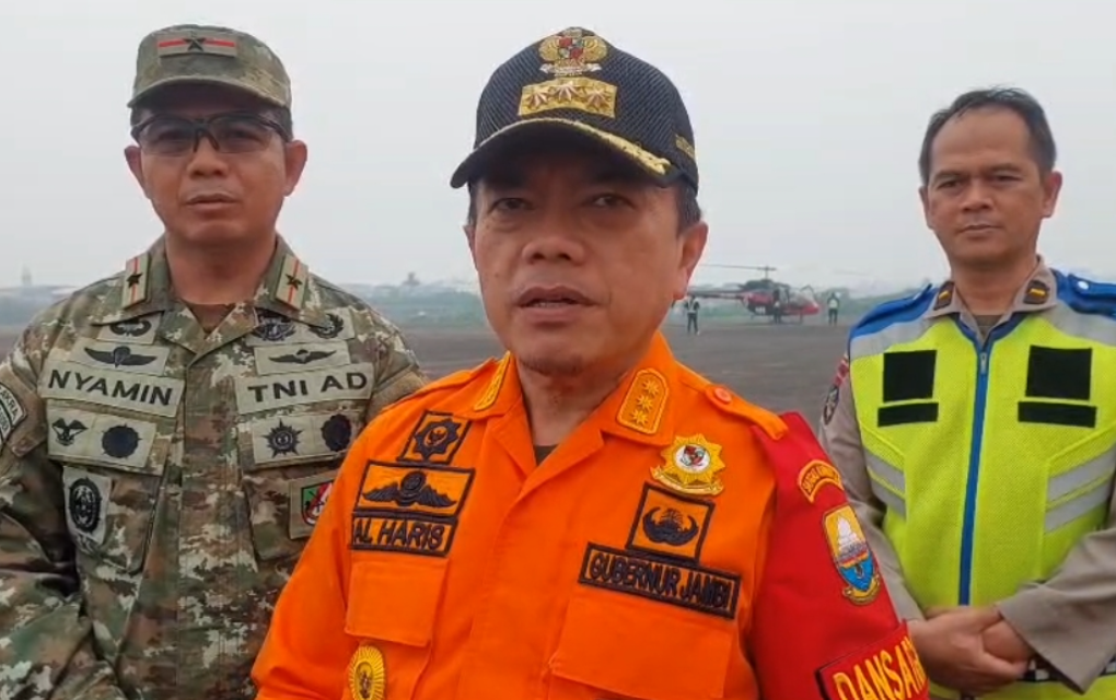 Gubernur Al Haris Ungkap Kondisi Karhutla Jambi, Mulai Dari Kondisi Terkini Hingga Kendala dan Harapan