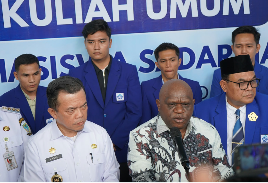 Natalius Pigai Apresiasi Pemprov Jambi Atas Langkah Nyata Pemenuhan HAM Warga Suku Anak Dalam