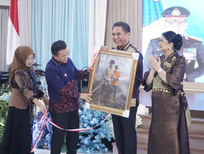 Hadiri Kenal Pamit Kapolda Jambi, Al Haris: Ada Awal ada Akhir, Yang Penting Kita Mengabdi di Bawah Merah Putih