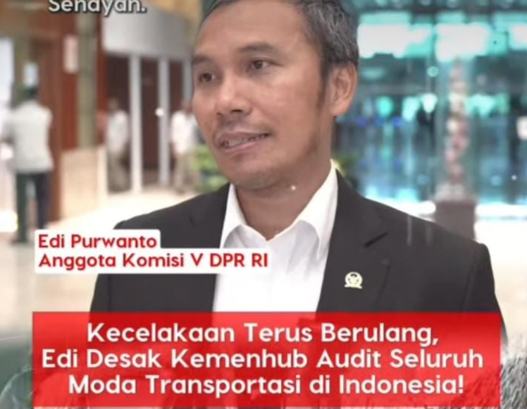 Kecelakaan Transportasi Berulang, Edi Purwanto Desa Kemenhub Audit Total Seluruh Moda