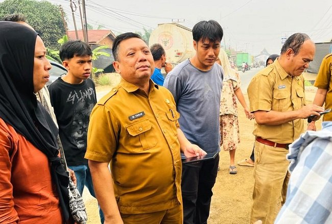 stockpile pasir penyengat