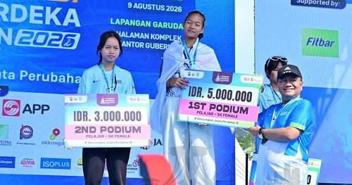 sukseskan presisi merdeka run 2026, wali kota jambi dorong potensi sport tourism
